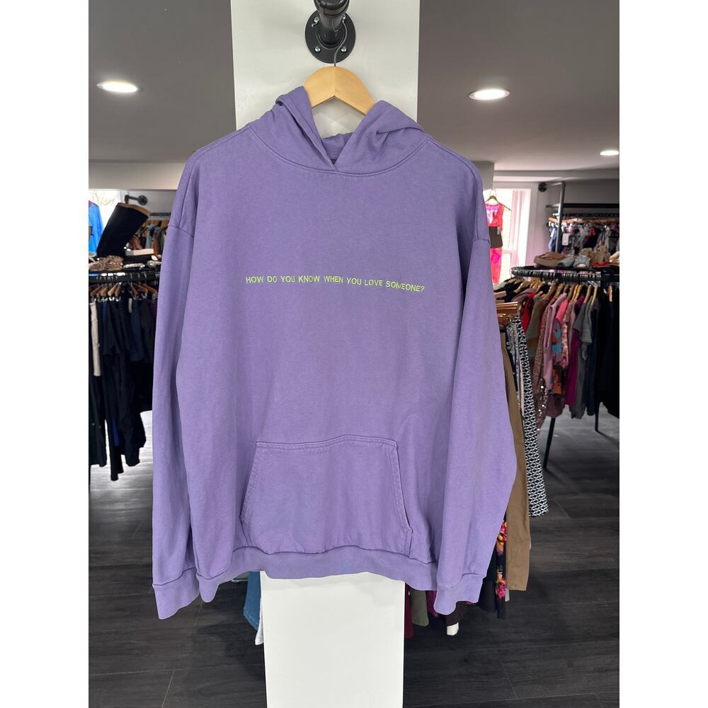 Boys Lie How Do You Know When You Love Someone Hoodie O/S